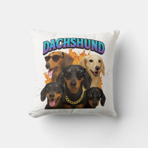 Dachshund Throw Pillow