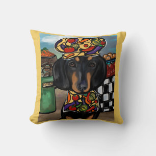 Dachshund      throw pillow