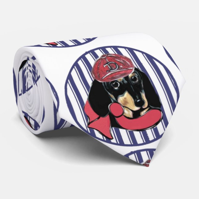 DACHSHUND     TIE (Rolled)