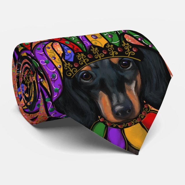 DACHSHUND               TIE (Rolled)