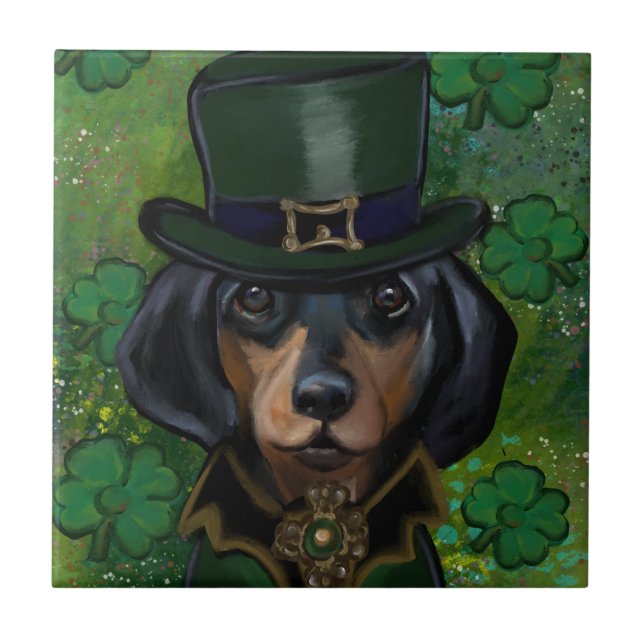 Dachshund  tile (Front)