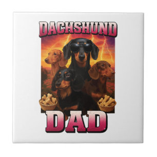 Dachshund tile