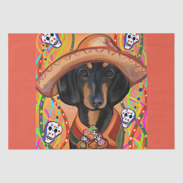DACHSHUND      TISSUE PAPER (Front)