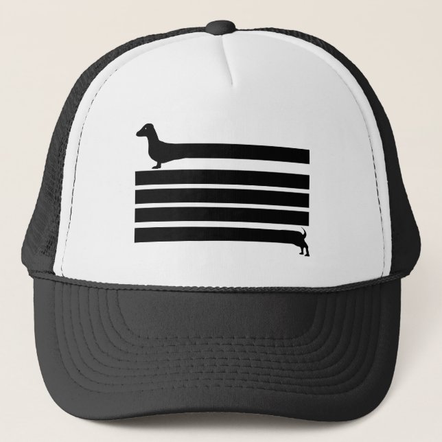 Dachshund Trucker Hat (Front)