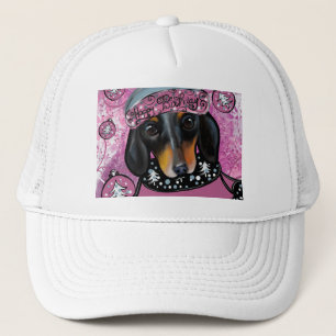 DACHSHUND TRUCKER HAT
