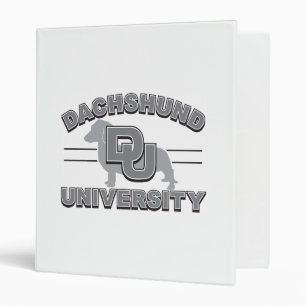 Dachshund University Binder
