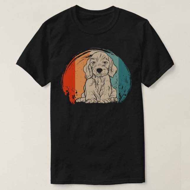 Dachshund Vintage 2 T-Shirt (Design Front)