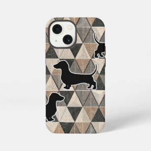 Dachshund Walking iPhone 13 Mini Case