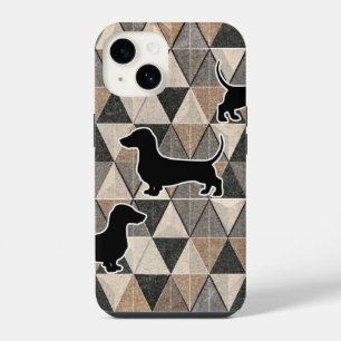 Dachshund Walking iPhone 14 Case