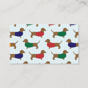 dachshund-wallpaper business card