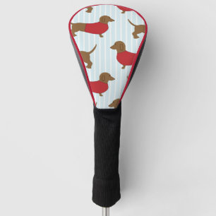 dachshund-wallpaper golf head cover