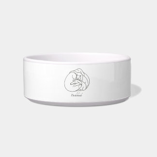 Dachshund water/food bowl