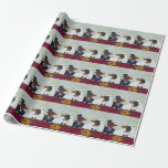 Dachshund Wedding Wrapping Paper<br><div class="desc">Dachshund wedding couple!</div>