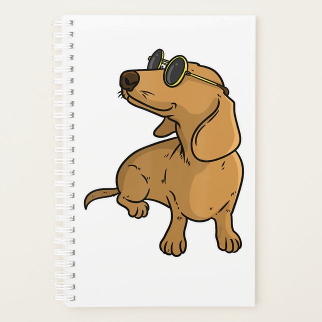 Dachshund Weiner Dog Sun Glaces (Devant)