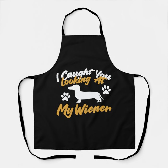 Dachshund Wiener Dog Apron (Front)