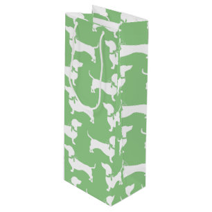 Dachshund Wiener Dog Puppy Wine Gift Bag