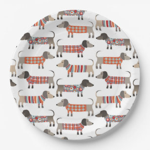 Dachshund best sale paper plates