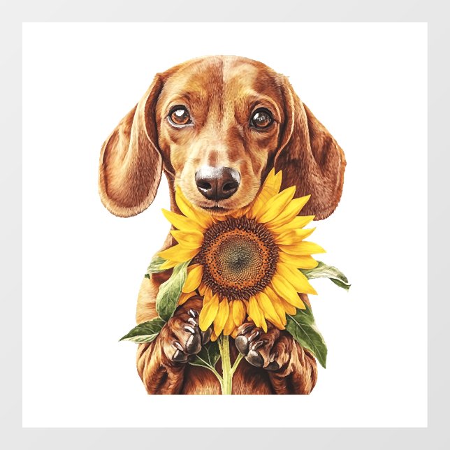 Dachshund Window Cling (Sheet)
