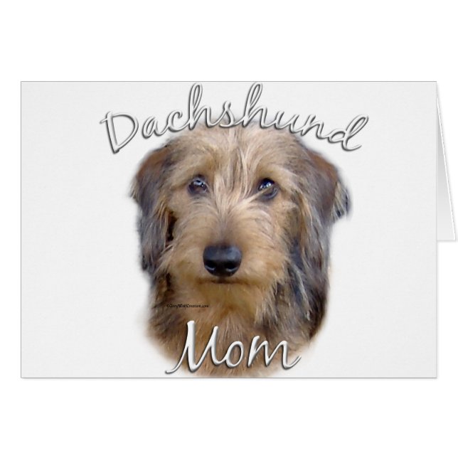 Dachshund (wirehaired) Mom 2 (Front Horizontal)