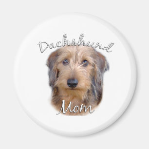 Dachshund (wirehaired) Mom 2 Magnet