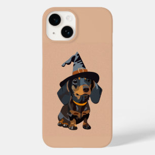 Dachshund with Halloween hat Case-Mate iPhone 14 Case