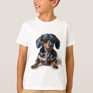 Dachshund With Sunglasses T-Shirt