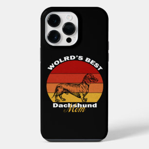 Dachshund - World's Best Dachshund Mom iPhone 14 Pro Max Case