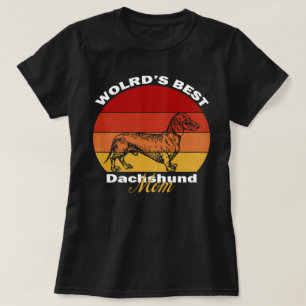 Dachshund - World's Best Dachshund Mom T-Shirt