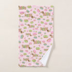 Dachshunds + Donuts Dish Towel + Doxie Hand Towel