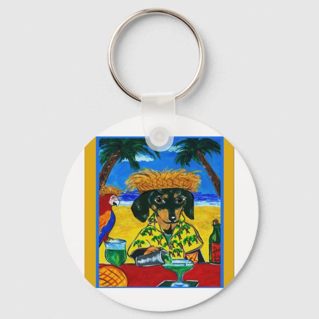 Dachshunds Keychain (Front)