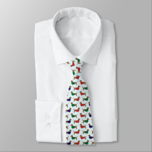 dachshunds Pattern Tie