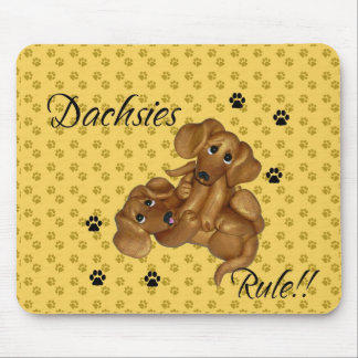Dachshunds Rule!!! Mouse pad