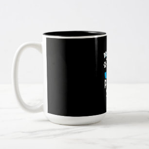 Dachshunds With My Friends Two-Tone Coffee Mug