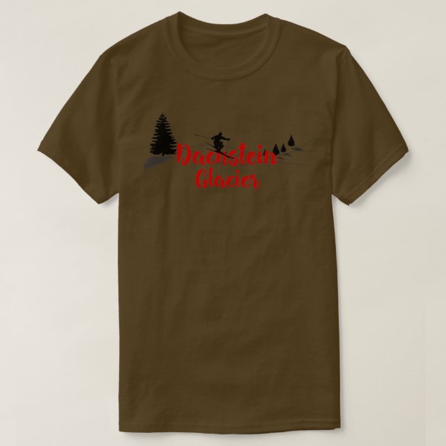 Dachstein Glacier Ski Long T-Shirt (Design Front)