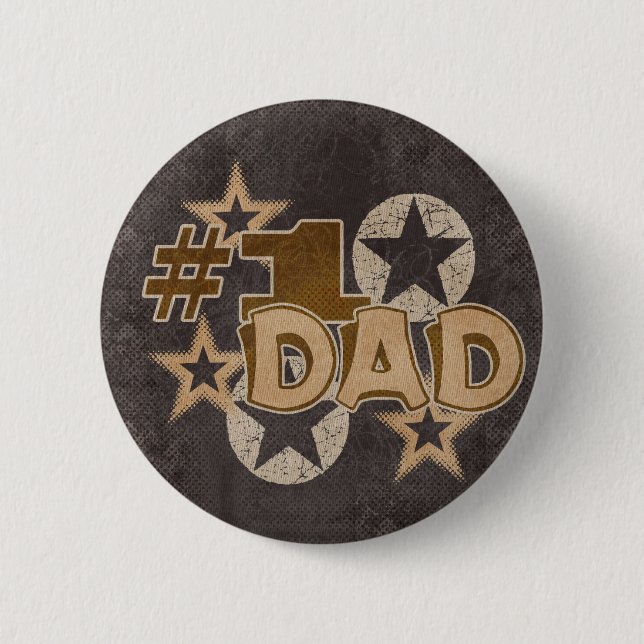 Dad 2 Inch Round Button (Front)