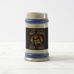 Dad A Base Dad Joke Beer Stein