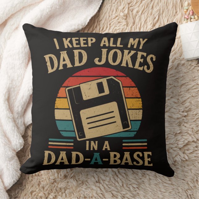 dad a base,dad joke,computer humour,database joke, throw pillow (Blanket)