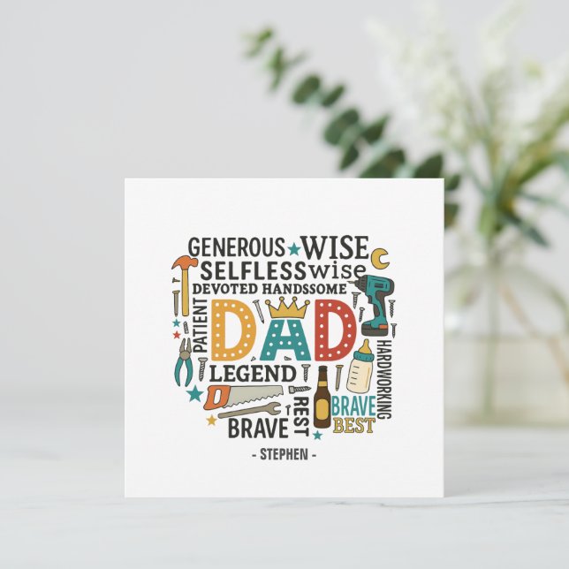 Dad – A Tribute of Strength, Love, & Devotion (2) (Standing Front)