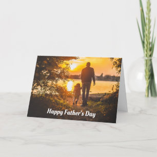Dad And Child Father's Day Greeting Card
