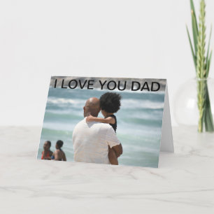 DAD AND DAUGHTER FATHER'S DAY CARD