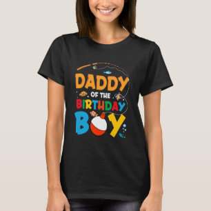 Dad And Mom Daddy Birthday Boy Ofishally One Famil T-Shirt