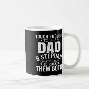 Dad And Stepdad Fathers Day Stepdad Step Dad  Coffee Mug