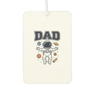 Dad Astronaut Space Vector Shirt Design_1 Air Freshener