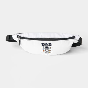 Dad Astronaut Space Vector Shirt Design_1 Fanny Pack