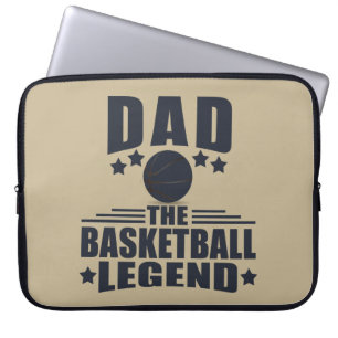 Dad basketball legend  laptop sleeve