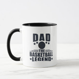 Dad basketball legend  mug