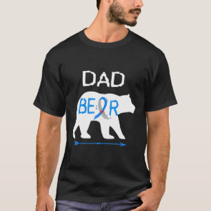 Dad Bear Type One Diabetes Awareness T-Shirt