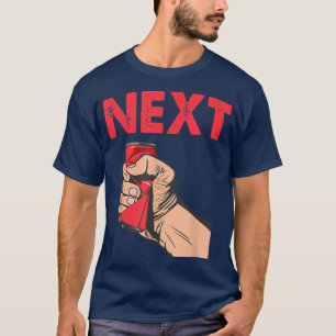 Dad Beer Drinker Net Beer Drinking Beer Can Drink  T-Shirt