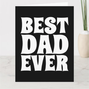 DAD BEST DADY BIRTHDAY BIG GREETING CARD
