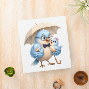 Dad Bird Binder Family School Supply